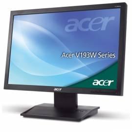 Service Manual Monitor, ACER V193WEOb (ET.CV3WE.E17) schwarz