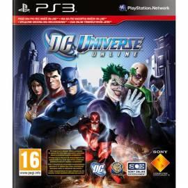 SONY DC Universe Online pro PS3 Gebrauchsanweisung