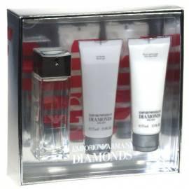 Eau de Toilette GIORGIO ARMANI Giorgio Armani Diamonds Edt 75 ml + 75 ml Balsam po rasieren + 75ml Duschgel