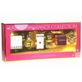 Bedienungsanleitung für EDP Wasser Geschenk Kolekce Ladies Fragrance Collection Edp 4, 5ml Burberry Woman Edp 4ml Moschino Couture + Edt 5ml Chopard Wish Pink Diamonds