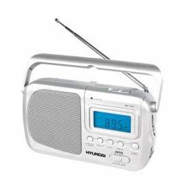 Radio HYUNDAI PR1115 Silber Bedienungsanleitung