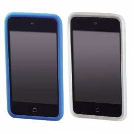 HAMA MP3-Zubehör für iPod touch 4 g, 2 PC, transparent + blau (13292)