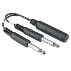 Adapter HAMA Klinke Male Klinke Mono - 6,3 mm Buchse Stereo Jack (43288) Bedienungsanleitung