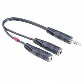 Handbuch für Adapter HAMA 3,5 mm männlich Stereo Stecker - 2 x 3,5 mm Buchse Jack Mono (43346)