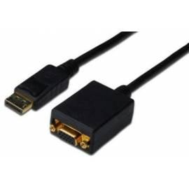 Digitus DisplayPort adapter, DP/M - HD15/F Gebrauchsanweisung