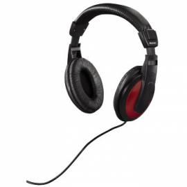 Datasheet Kopfhörer HK-3031, geschlossen, schwarz/rot