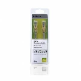 Kabel BELKIN Patch Cat5e cross, RJ45, UTP, 6 m (F3X126cp06MGYYM)