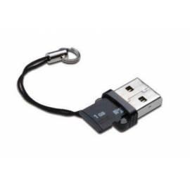 Card reader USB 2.0 DIGITUS Micro SDHC (DA-70314-1) Gebrauchsanweisung