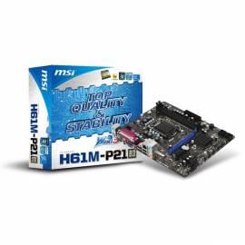 Motherboard MSI H61M-P21 (B3) - Anleitung