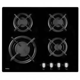 Gas hob AMICA PGCZ 6210 black