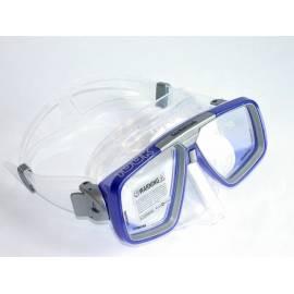 TECHNISUB Look Maske Tauchen Silikon transparent blau Bedienungsanleitung