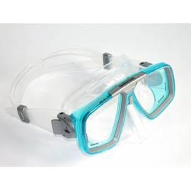 TECHNISUB Look Maske Tauchen Silikon transparent blau