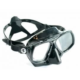 TECHNISUB Look Maske Tauchen 2 Silikon schwarz silber