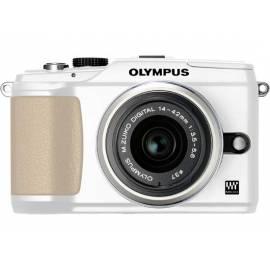 Digitalkamera OLYMPUS PEN E-PL2 Kit (14-42 mm) silber/weiss
