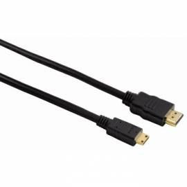 Hama Kabel 83005, 1.3 HDMI Stecker-HDMI Stecker Typ und Typ C (Mini), 2 m