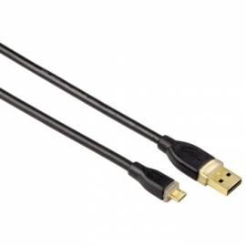 HAMA Kabel Micro USB 2. Typ A-Micro-B, 1, 8 m