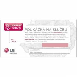 Benutzerhandbuch für LG Service Gutschein mit einem Wert von 1000,-CZK