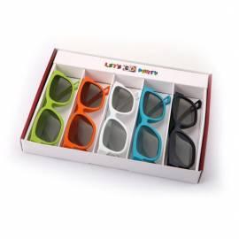 3D Brille LG, Matt, Party Pack - 5ST - Anleitung