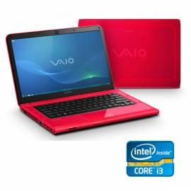 Laptop SONY VAIO CA2S1E/R (VPCCA2S1E/r. durch) rot Gebrauchsanweisung