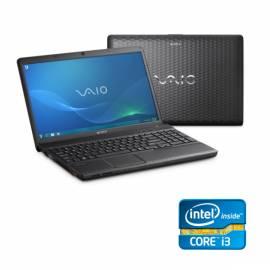 Laptop SONY VAIO EH1L8E/B (VPCEH1L8E/B CEZ) schwarz Bedienungsanleitung