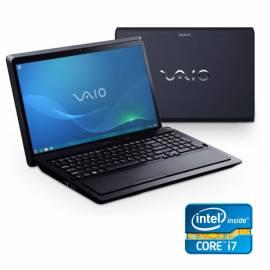 Laptop SONY VAIO F22S1E/B (VPCF22S1E/B CEZ) schwarz Gebrauchsanweisung