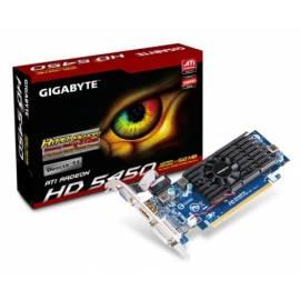 GIGABYTE Radeon HD5450 1 GB Grafik Generation DDR3 (GV-R545HM - 1GI)