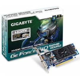 Grafik Generation GIGABYTE nVidia 210512 MB DDR2 (Übertakten) (GV-N210OC-512I)