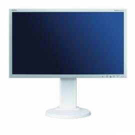 NEC E231W Monitor (60002933)-weiß Bedienungsanleitung