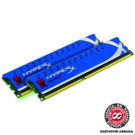 Bedienungshandbuch Speichermodul KINGSTON 8GB DDR3 - 1333MHz Kingston HyperX CL7 Kit 2x4GB (KHX1333C7AD3K2 / 8G)