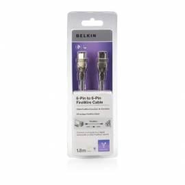 PC-Kabel BELKIN IEEE 1394 FireWire? (6pin/6pin), 1, 8 m (F3N400cp1. 8 m) Bedienungsanleitung