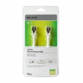 Daten BELKIN CAT5e RJ45 Kabel, 10 m (A3L791cp10MWHHS)