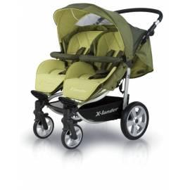 X-LANDER Kinderwagen X-Twin 2011 grün