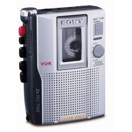Bedienungsanleitung für Voice-Recorder SONY TCM-200DV Silber