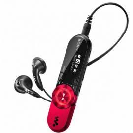 Handbuch für MP3-Player SONY NWZ-B163F rot