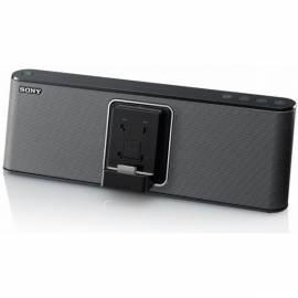 Bedienungsanleitung für SONY RDP-M15IP Lautsprecher für iPod schwarz
