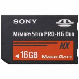 Datasheet SONY Memory Card MSHX16B schwarz