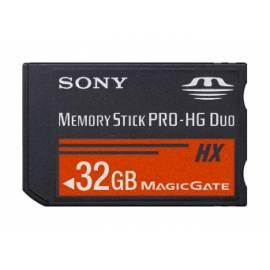 Bedienungshandbuch SONY Memory Card MSHX32B schwarz