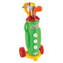 Spielzeug-ECOIFFIER-Golf-Cart mit Stöcken und Bällen