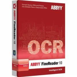 Software ABBYY FineReader 10 Home Edition CZE-BOX (AF10-8S1B01-9) - Anleitung