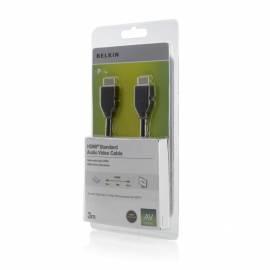 Patch BELKIN HDMI AV-Kabel, 1.5 m (F3Y017cp1. 5MBLK)