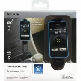 Bedienungsanleitung für Zubehör für iPhone/iPod-MP3-BELKIN TuneBase? FM LIVE (F8Z618cw)