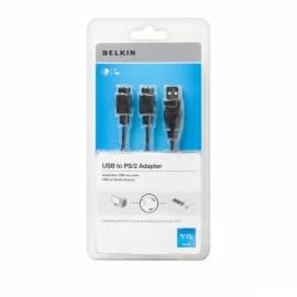 Handbuch für PC Redukce BELKIN USB-PS/2-2 x (F5U119cpE)