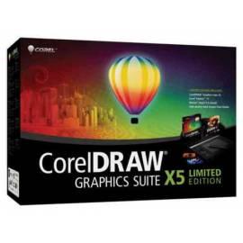 Bedienungsanleitung für Software COREL Graphics Suite X 5 Limited Edition CZ/ger (CDGSX5LECZPL)