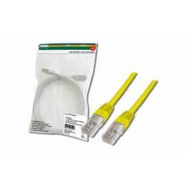 Kabel DIGITUS UTP, CAT 5e, AWG 26/7, 15m (DK-1511-150/Y) gelb