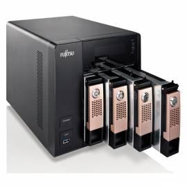 FUJITSU Networked attached Storage NAS Server Q800 4x1TB (S26341-F103-L840) schwarz Bedienungsanleitung