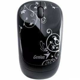 Maus GENIUS Traveler 6000 Classic, drahtlos, 2.4 GHz / 1200 dpi / USB (31030051111) schwarz