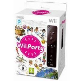 Zubehör für Konzole NINTENDO Remote Controller schwarz + Wii Party (NIWP155)