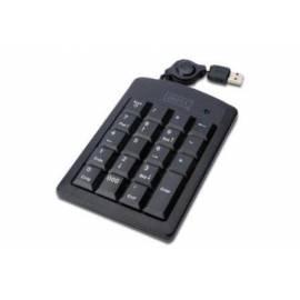 DIGITUS USB numerisch Tastatur für Notebook (DA-20220-3)