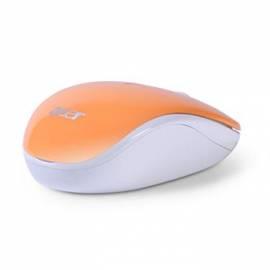 Maus ACER HAPPY2 - Drahtlose optische PAPAYA MILK (LC.MCE0A.036) orange