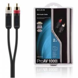 Handbuch für Patch Kabel BELKIN Audio RCA - ProAV 1000 Series - 1m (AV10007qp1M)